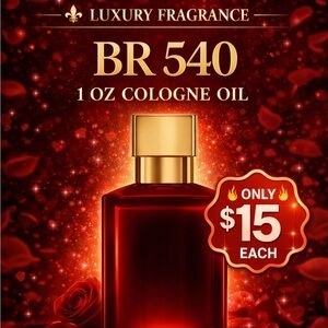 1.0oz  Designer Perfume Oil Roller w/ Pheromones -  Long Lasting